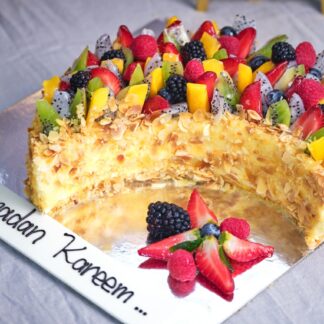 Ramadan Kareem Fruit Cake