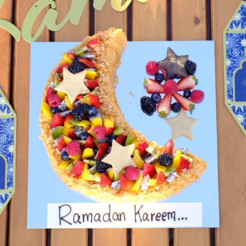 Ramadan Kareem Fruit Cake