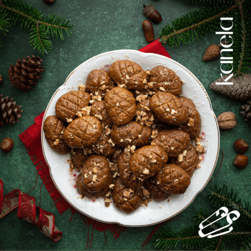 Melomakarona (Greek Christmas Honey Cookies)